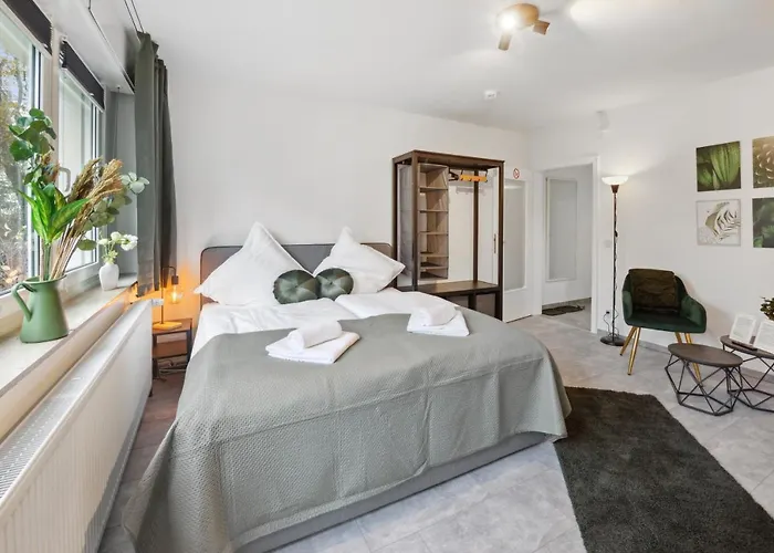 Appartement 1 Zi. Wohnung, 34m², Parken, Messe Dus